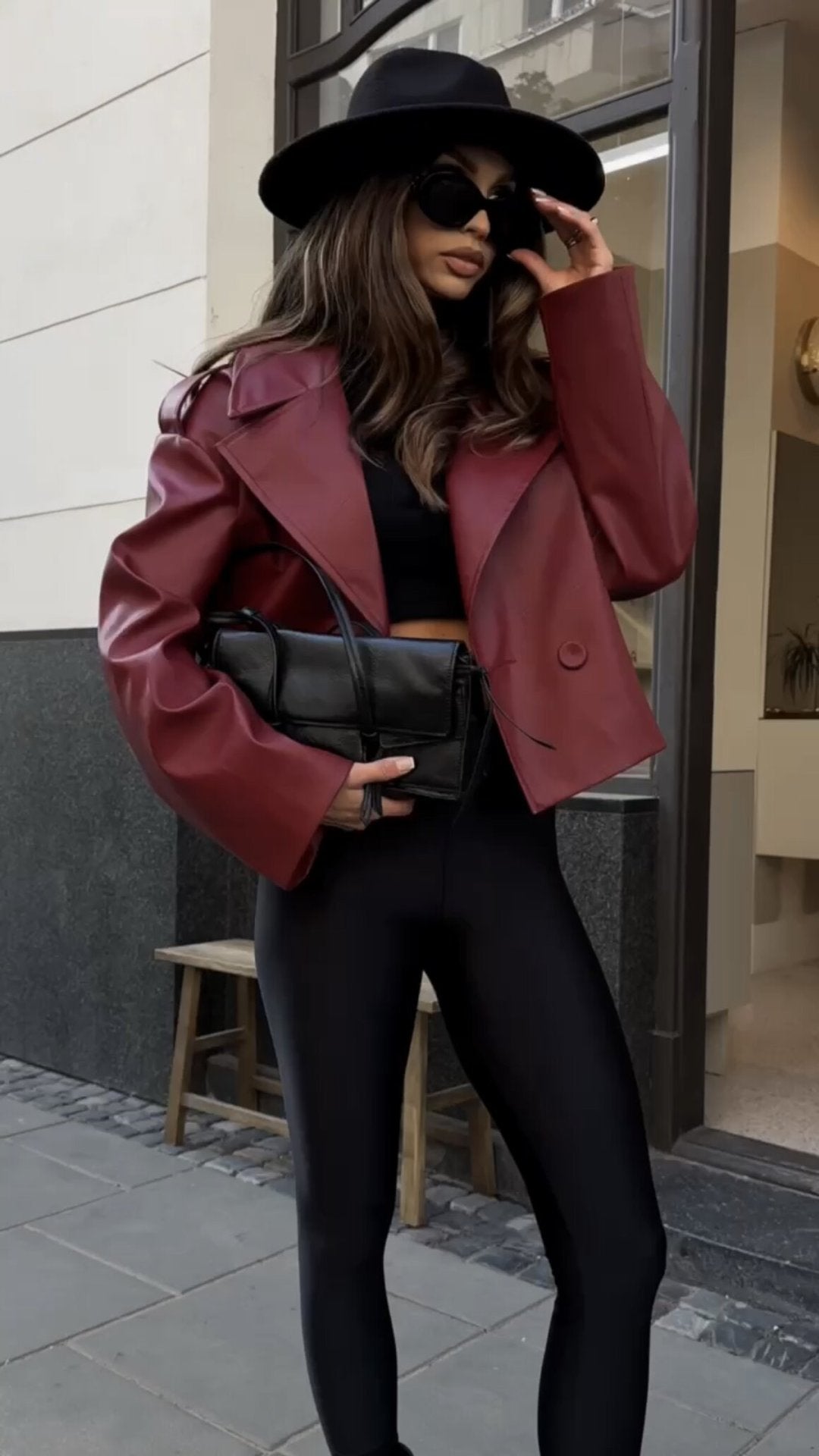 Retro PU Leather Jacket